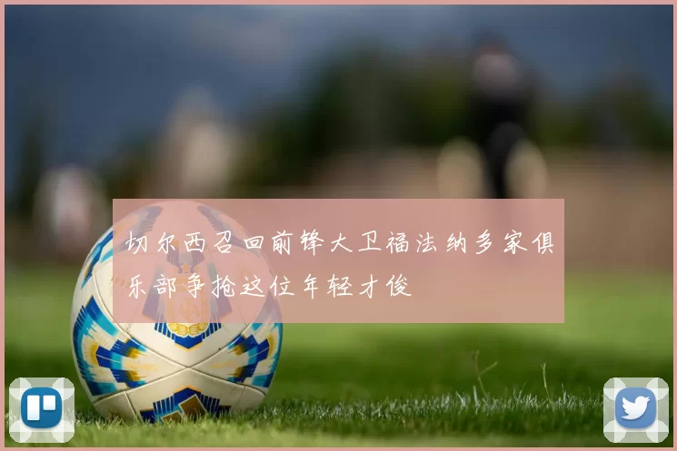 切尔西召回前锋大卫福法纳多家俱乐部争抢这位年轻才俊